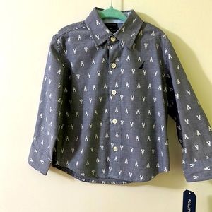 Nautica Boys Button Shirt